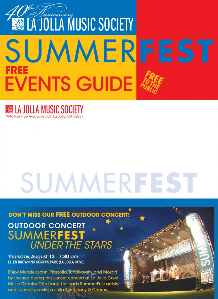 La Jolla Music Society Free Events Guide