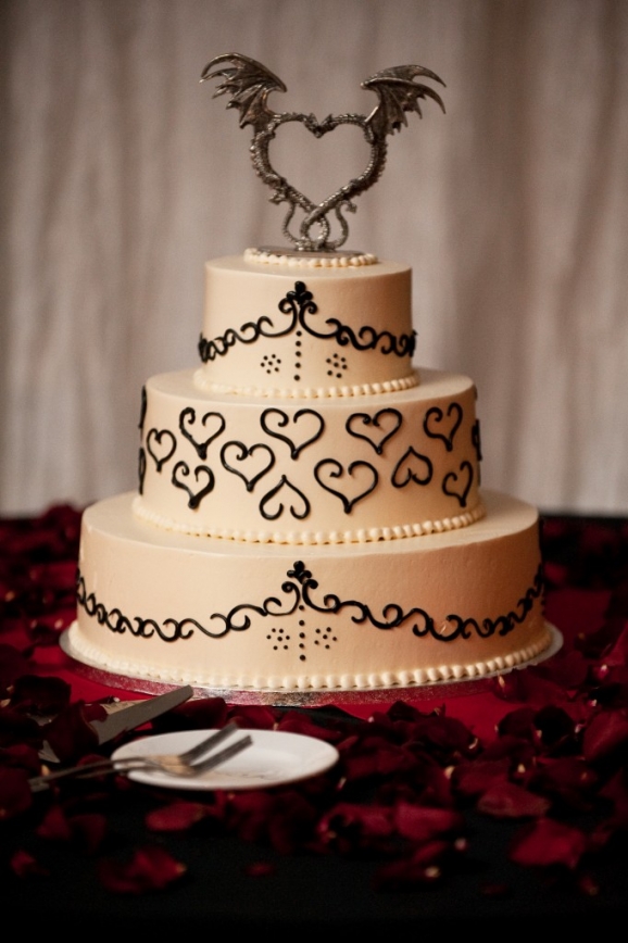 Melissa & Eric Reeder Wedding - Cottonwood - Cake