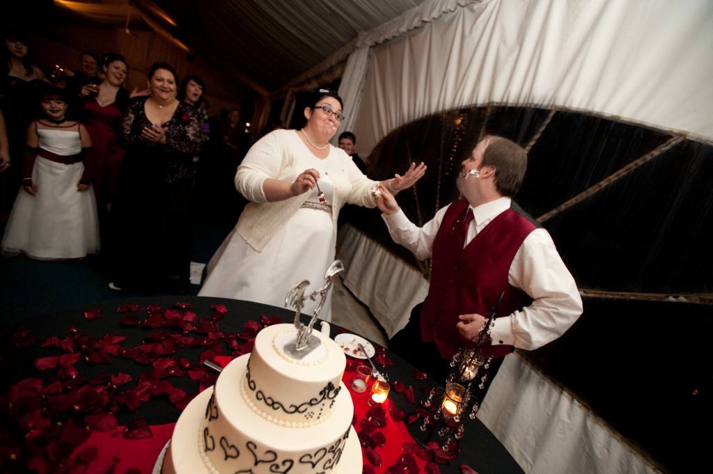 Melissa & Eric Reeder Wedding - Cottonwood - Cake