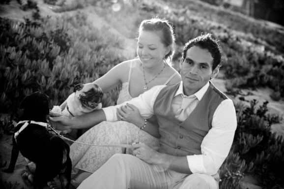 Francine & Roberto - Dog Beach - Coronado
