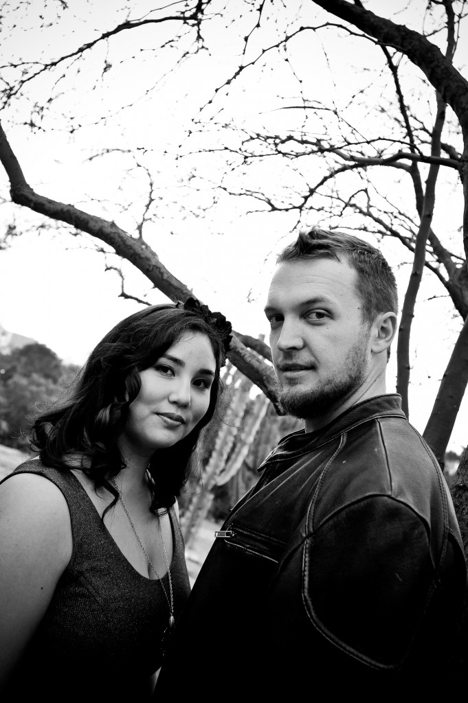 Chandra & Andy Engagement - Cactus Garden - Balboa Park