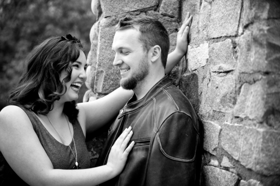 Chandra & Andy Engagement - Cactus Garden - Balboa Park