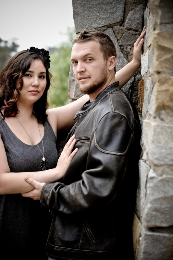 Chandra & Andy Engagement - Cactus Garden - Balboa Park