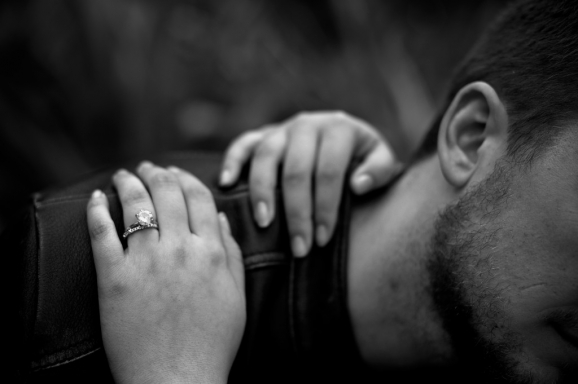 Chandra & Andy Engagement - Cactus Garden - Balboa Park