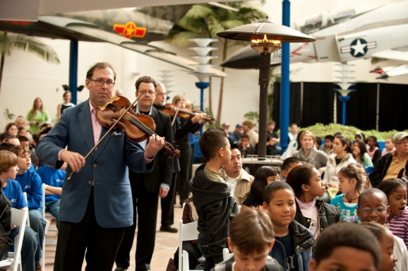 02-05-10 Tafelmusik at the San Diego Air & Space Museum
