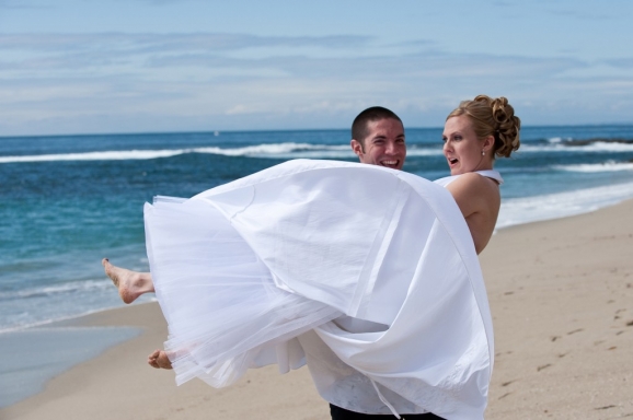 Kim & Adam - The Wedding Bowl at Couvier Park - La Jolla, CA