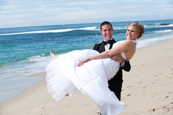 KiKim & Adam - The Wedding Bowl at Couvier Park - La Jolla, CA