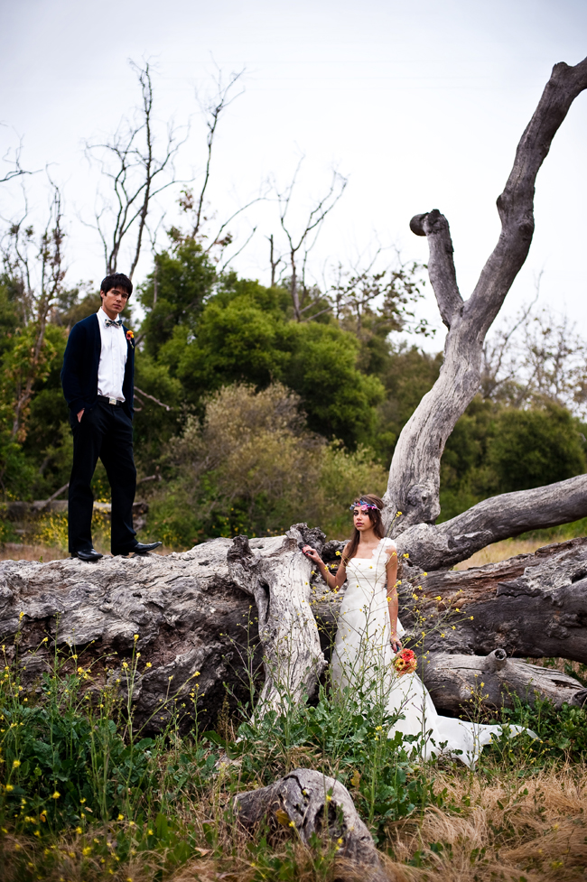 Inspired Creations Contest - Al Fresco California Bohemian Wedding Inspiration