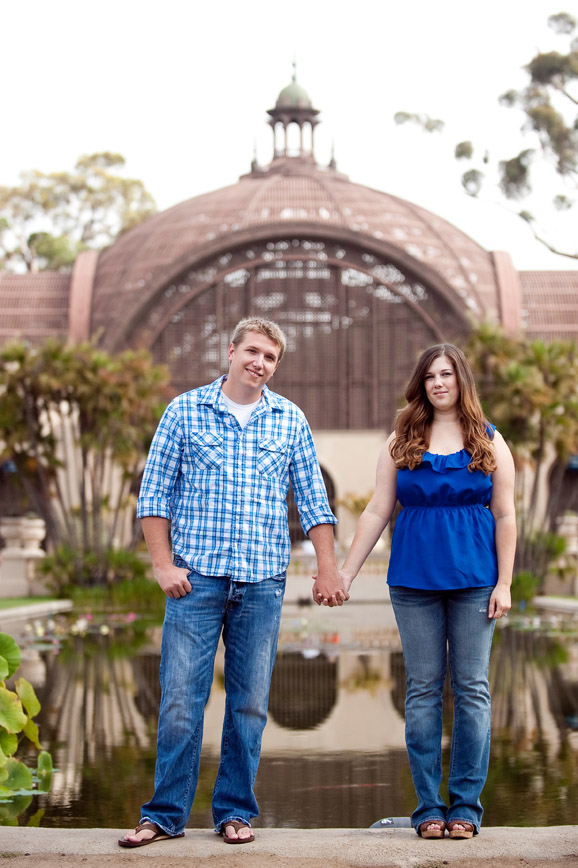 Kim & Jordan Engagement Session - Balboa Park - San Diego, CA
