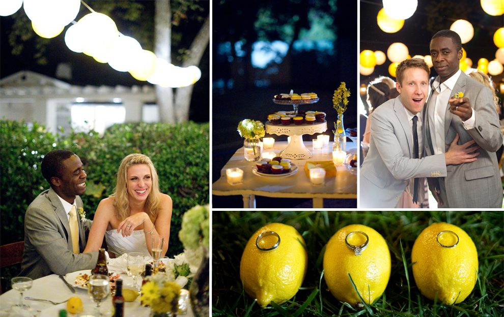 Flutter Glass Photography - Backyard Wedding Reception - San Diego